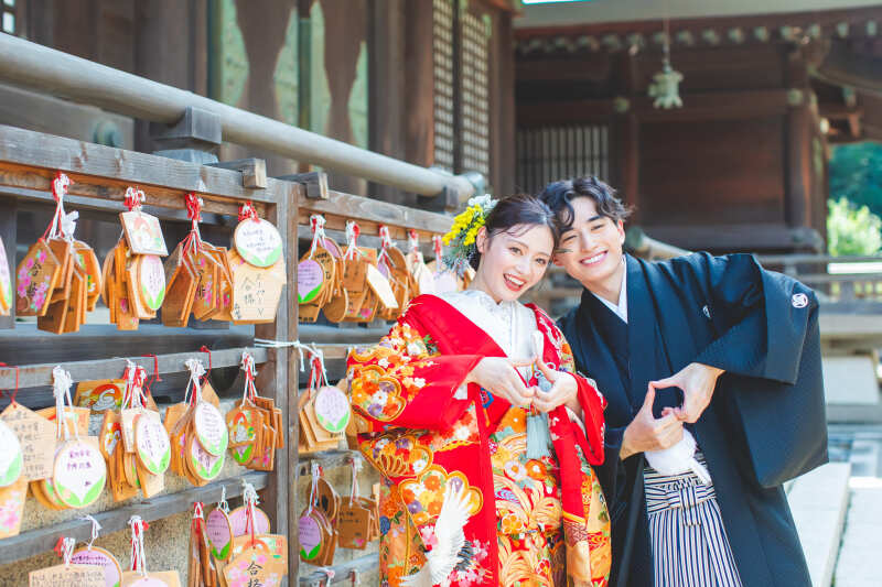 【リトル婚】吉備津彦神社 和装2着 少人数婚 和装式&和装フォトプラン