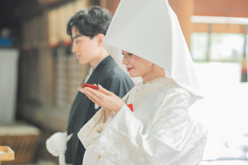 【リトル婚】吉備津彦神社 和装2着 少人数婚 和装式&和装フォトプラン