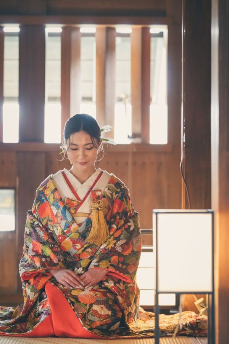 ご新婦様のソロショット♡