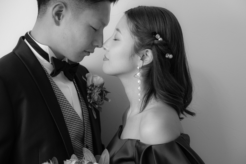 モノクロでロマンチックに・・・ ♪