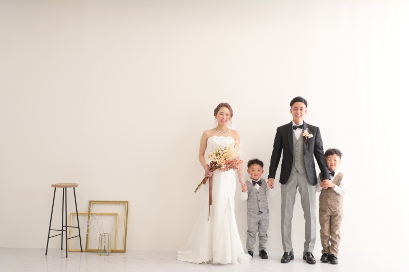 【洋装】☆お子様とのスタジオ撮影☆