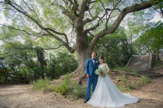 元宇品公園　～WeddingDress～