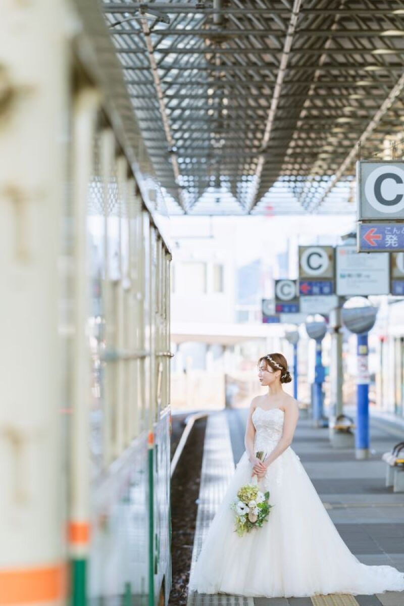 ご新婦様のソロショット！