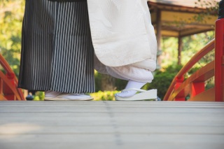 縮景園～白無垢～