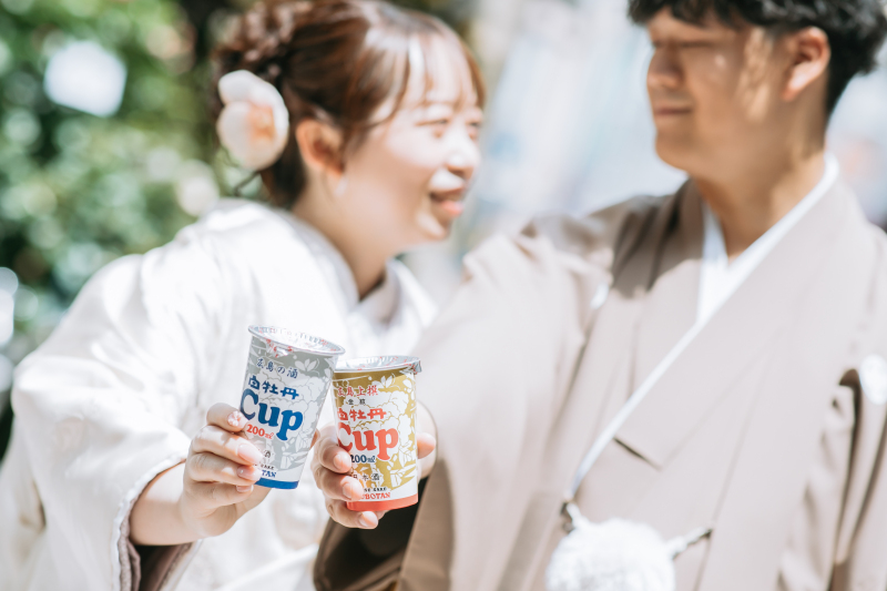 お酒で乾杯