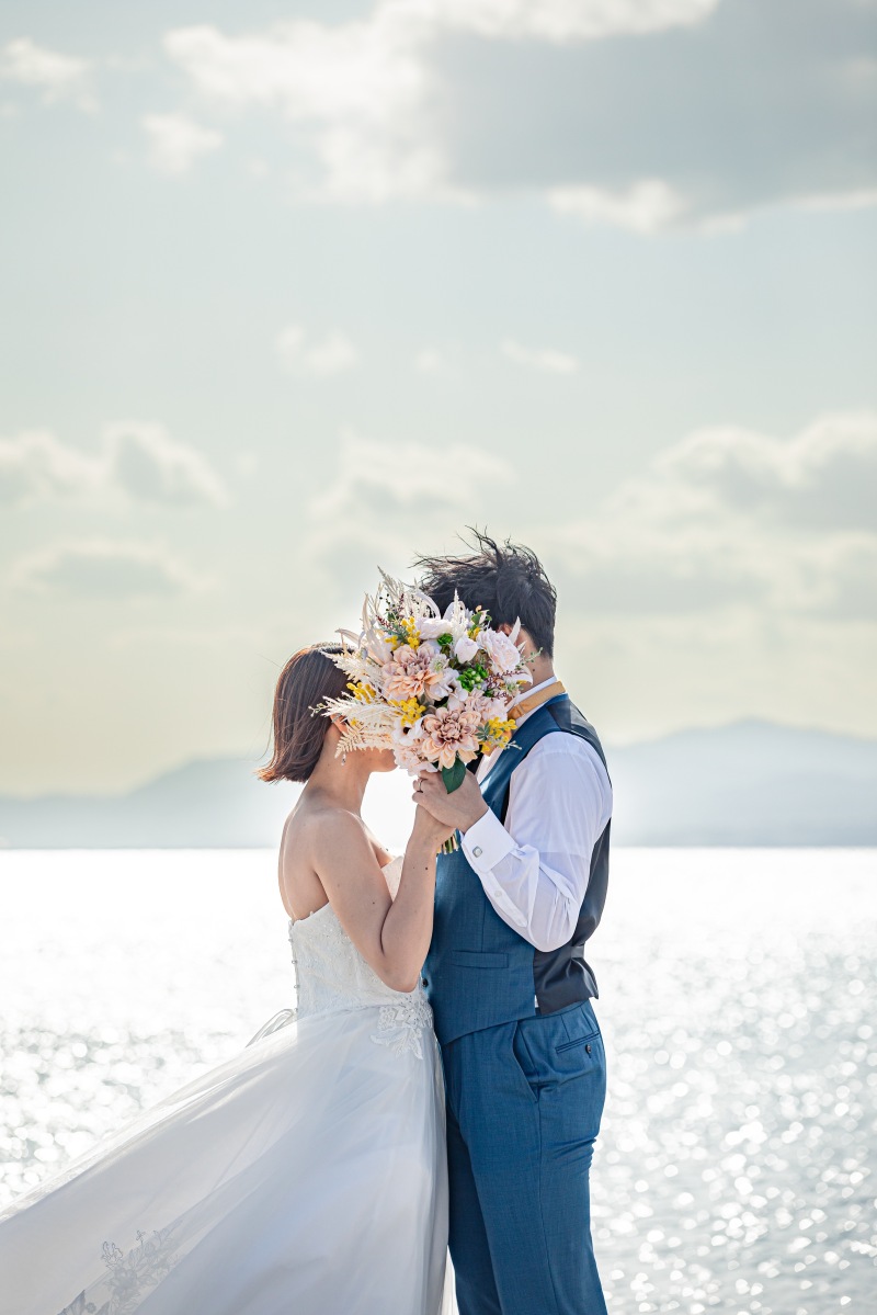 ＊ブーケを使って＊