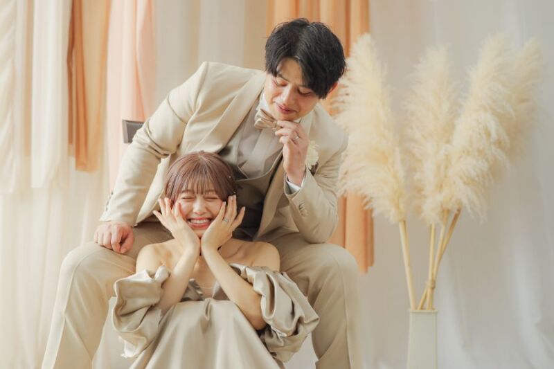 ベージュで♪