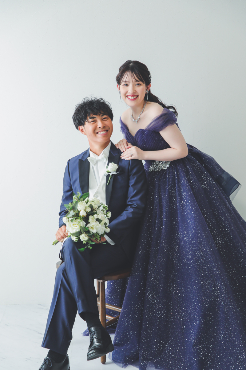 カラードレスにチェンジ！