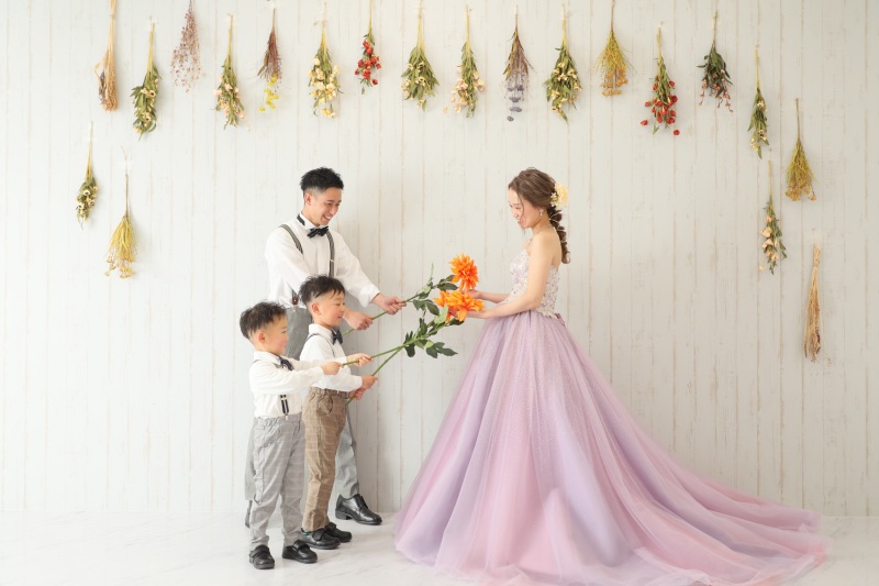 スタジオ撮影(洋装)