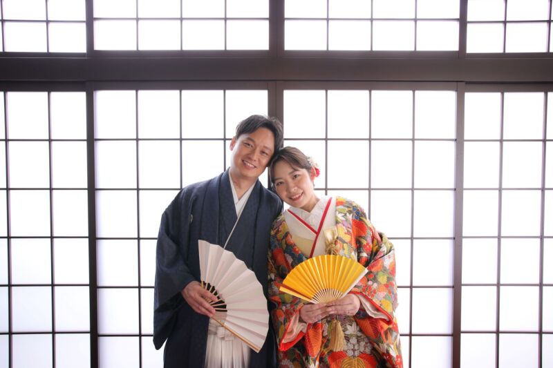 和室にある障子でのショット♡