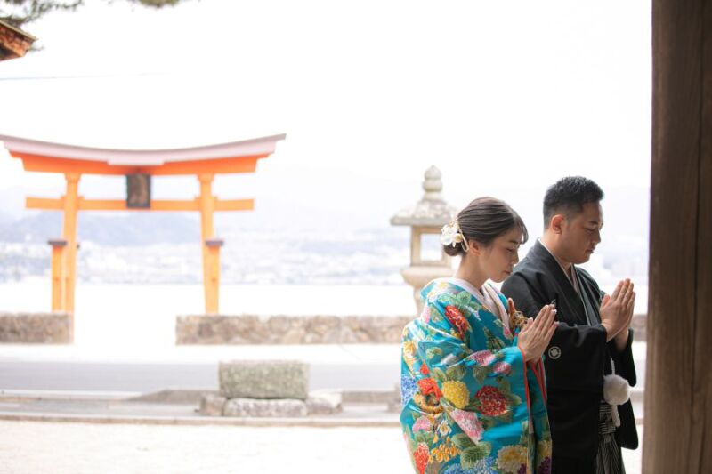 桜ロケーション撮影　～宮島～