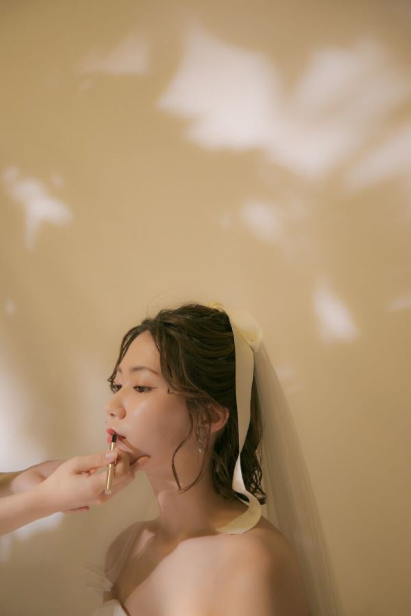 メイク直しの1コマ