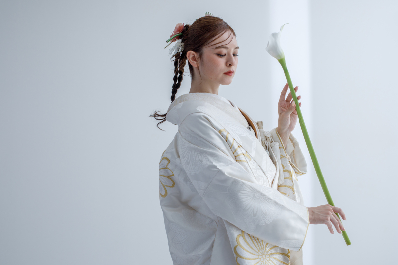 綿帽子を外して