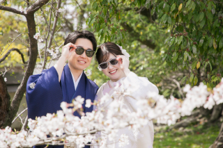  桜ロケーション撮影　～広島城・二の丸～