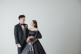 【洋装】流行りのブラックドレスで・・・♡