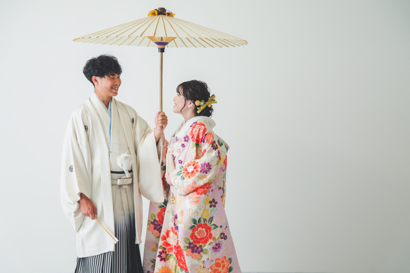 シンプル番傘ショット