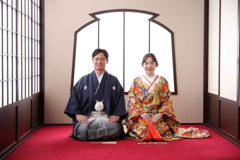 和室でピシッとかっこよく！！