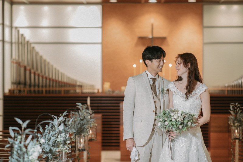 ワタベウェディング広島フォトスタジオ_結婚式場で撮影できる