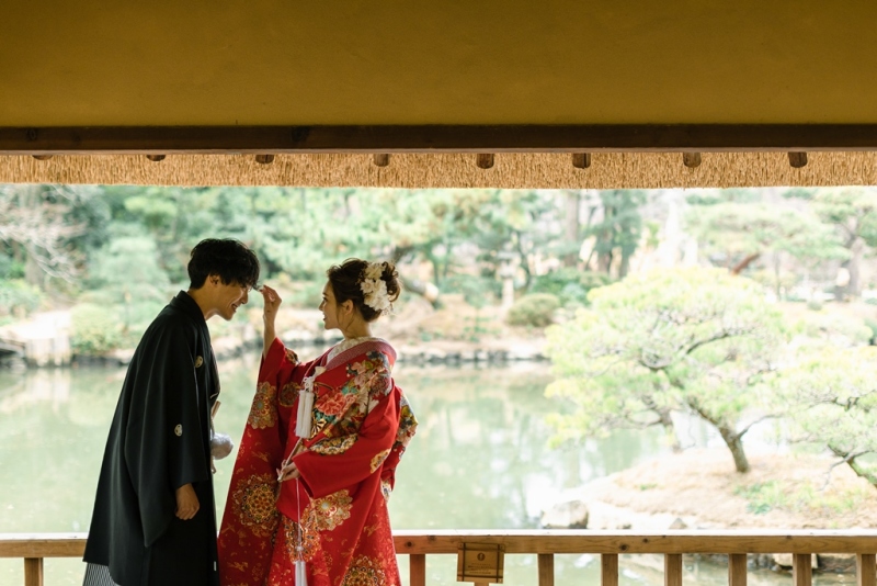 ワタベウェディング広島フォトスタジオ_神社・寺院で撮影できる
