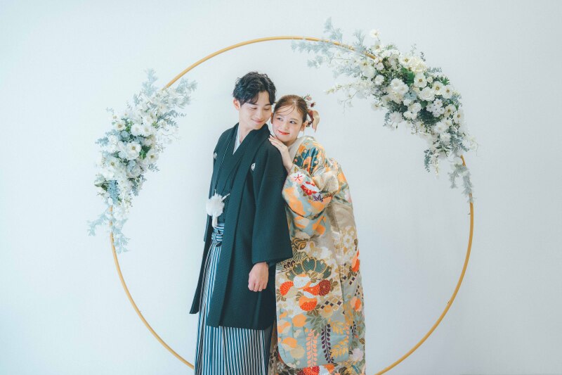 【6・7月撮影の方限定】和装or洋装スタジオ撮影★撮影全データ100カット★59,400円相当の豪華特典付き