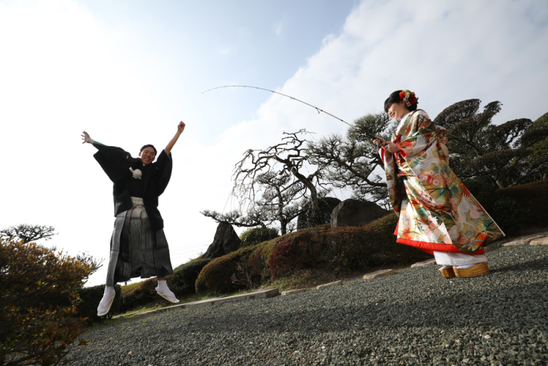 新郎様ゲット！！