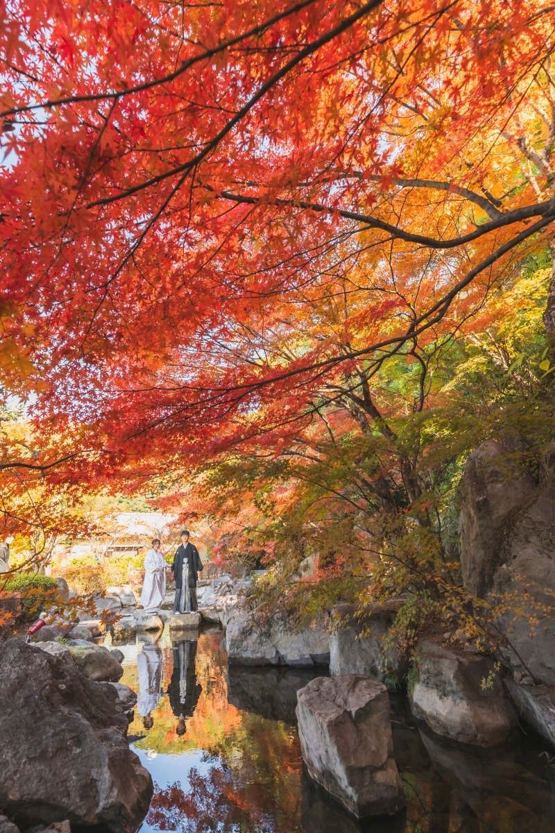 二の丸庭園の紅葉