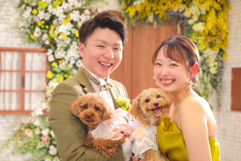 ペットと一緒に