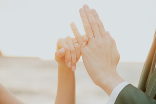 クリスマスウェディングフォト