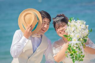 海＋スタジオ撮影