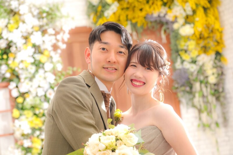 笑顔の素敵なお2人！