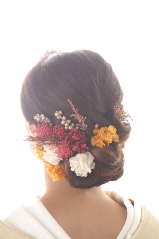 ドライフラワーヘッドパーツ