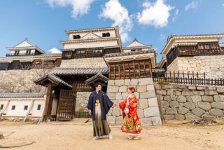 ワタベウェディング松山フォトスタジオ_松山城