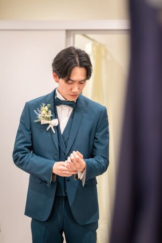 ワタベウェディング松山フォトスタジオ_スタジオ　リトル婚