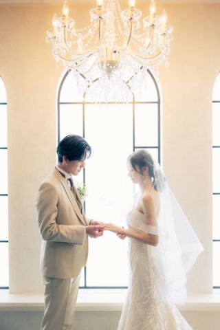ワタベウェディング松山フォトスタジオ_スタジオ　リトル婚