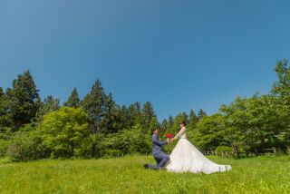 ワタベウェディング松山フォトスタジオ_公園