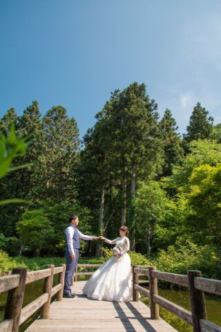 ワタベウェディング松山フォトスタジオ_公園