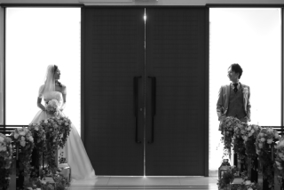 モノクロで少しクールに