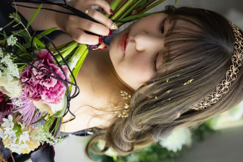 アンニュイな表情