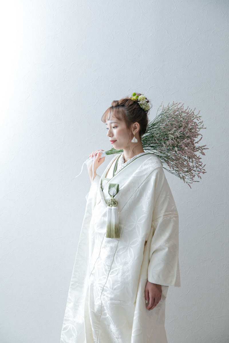 【特別プラン★レタッチ加工付き】ソロフォトプラン(和洋装)