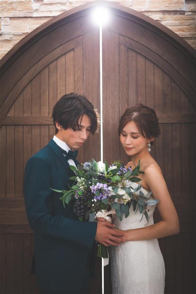 【リトル婚が 50%OFF】松山チャペルスタジオ　 少人数婚 洋装セレモニー＆洋装フォトプラン￥38,500～(洋装2着)