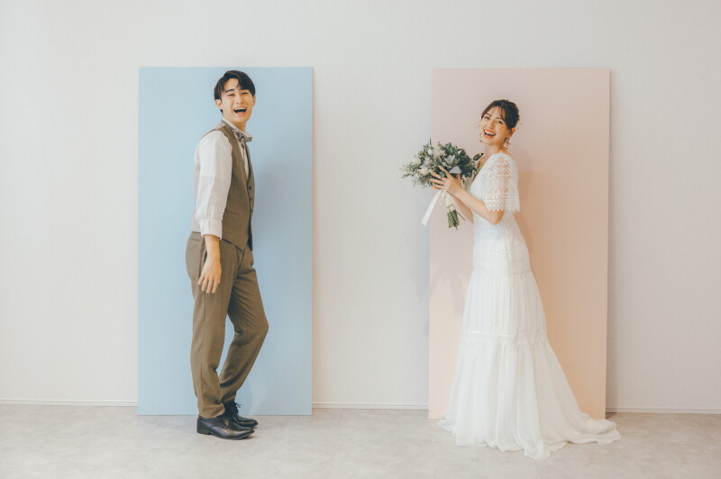 【10-11月撮影限定✦スタジオ&チャペルフォト】衣裳+ヘアメイク+全データ付き 和洋装お好きな組み合わせ自由♪