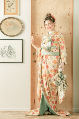 色掛下コーデ（イメージ）