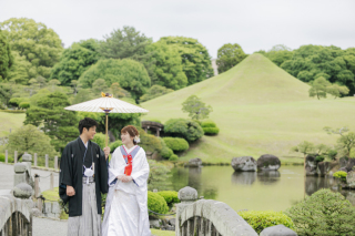 水前寺公園ロケ