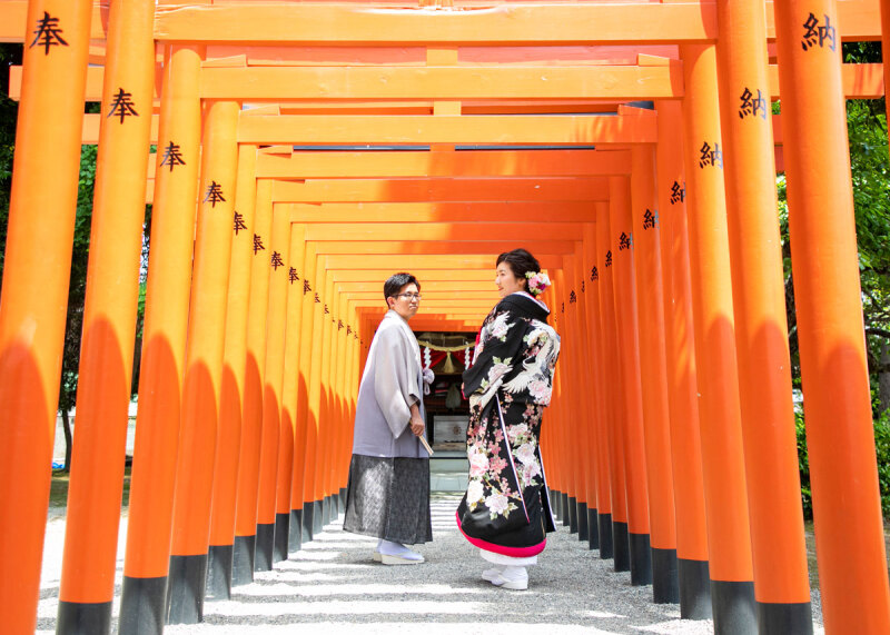 こんな撮影も◎