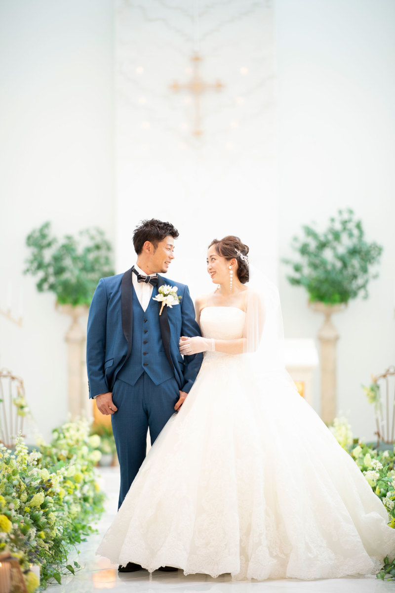 チャペルでの1枚