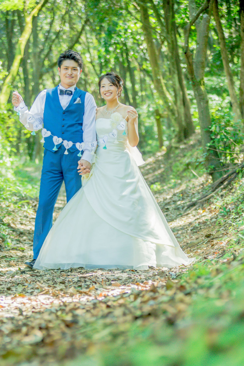 お二人の笑顔も◎