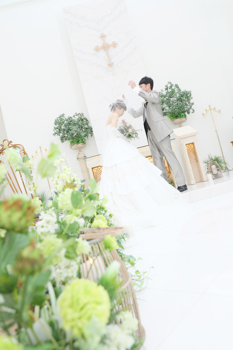 チャペルで愛の誓いを♡