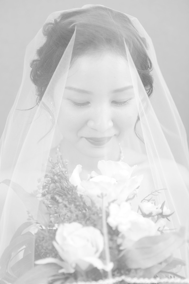 モノクロ加工で♪