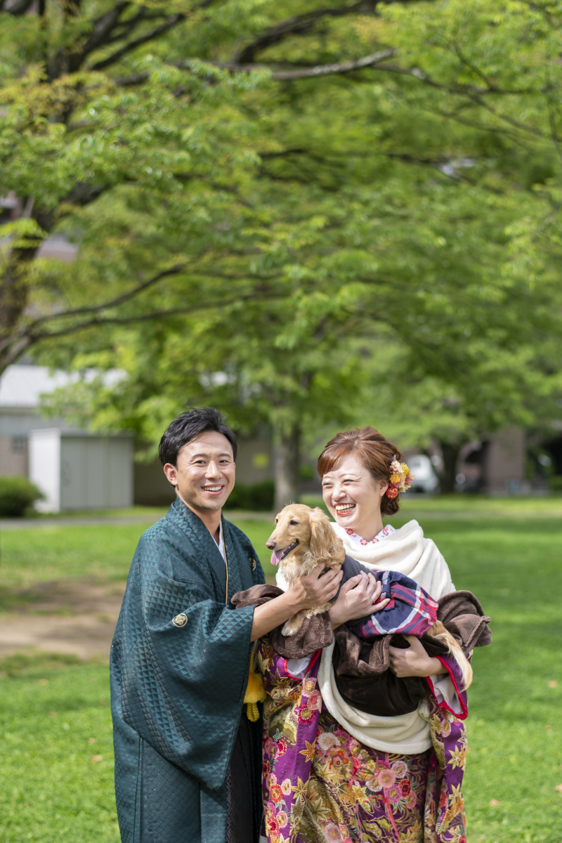 大好きなワンちゃんと♡
