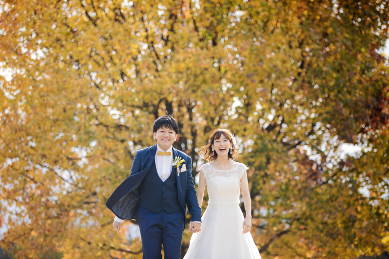 写真いっぱいに紅葉